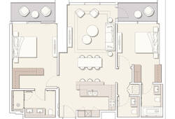 2 bedroom apartment